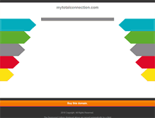 Tablet Screenshot of mytotalconnection.com